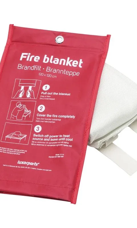 Luxorparts brandfilt 120 × 120 cm