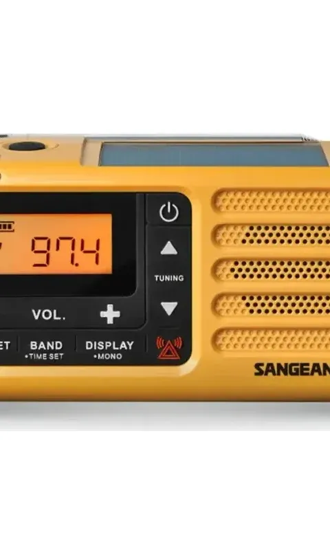 Sangean MMR-88 nödradio med vev och solcell (USB-C)